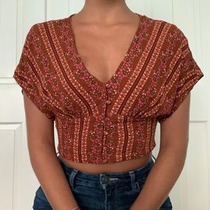 AE Cropped Blouse